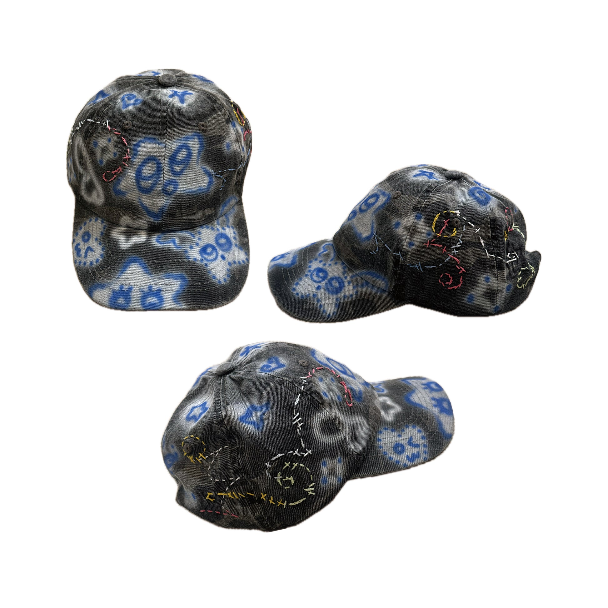 002 Airbrush Camo Cap