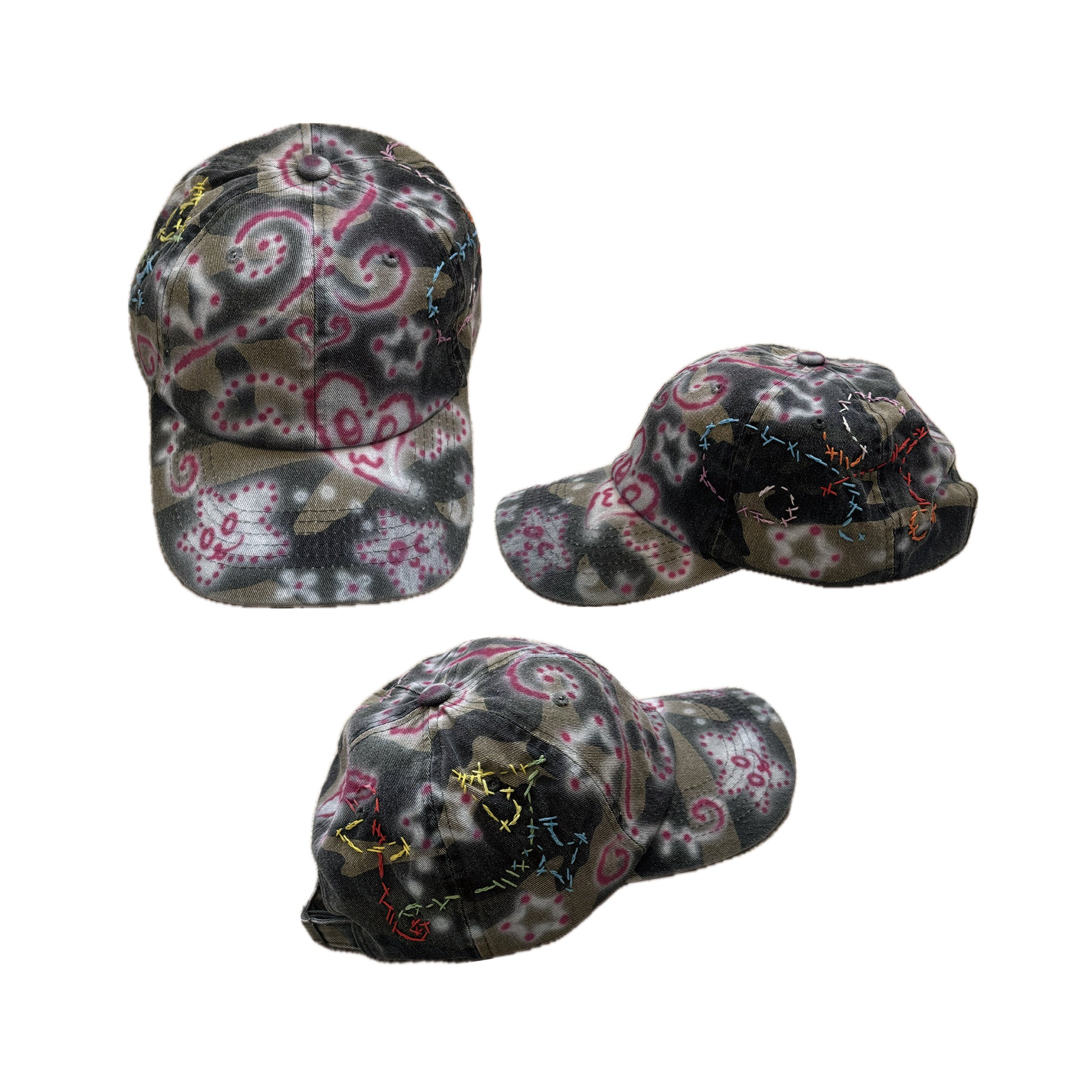 005 Airbrush Camo Cap