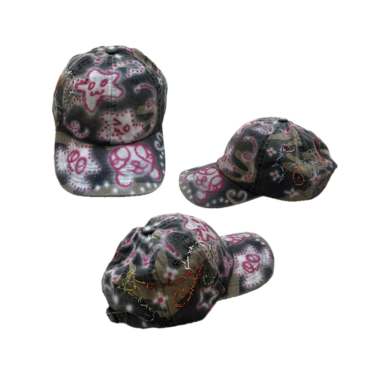 006 Airbrush Camo Cap