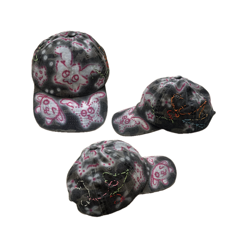007 Airbrush Camo Cap