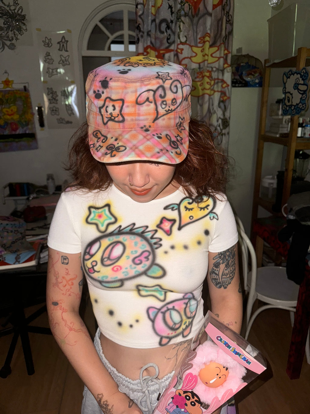 Star Cap - Party Fun Plaid