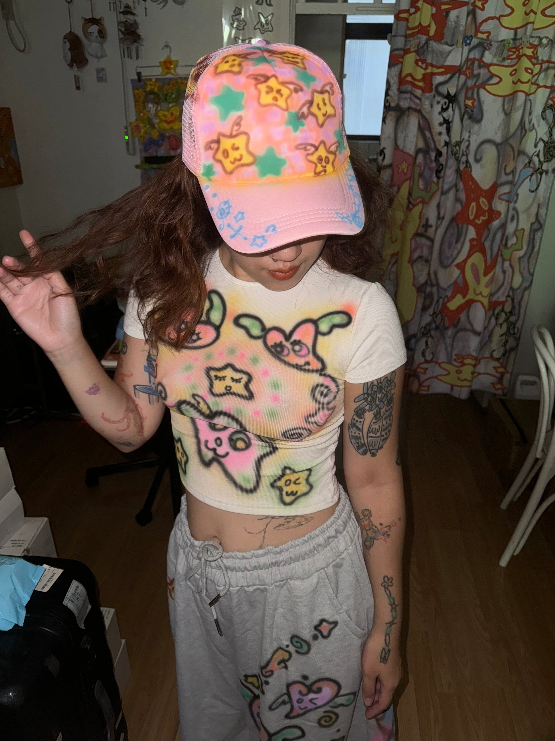 Star Cap - Flying Star Pattern