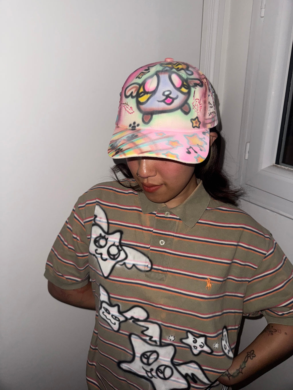 05. Airbrush Kawaii Cap