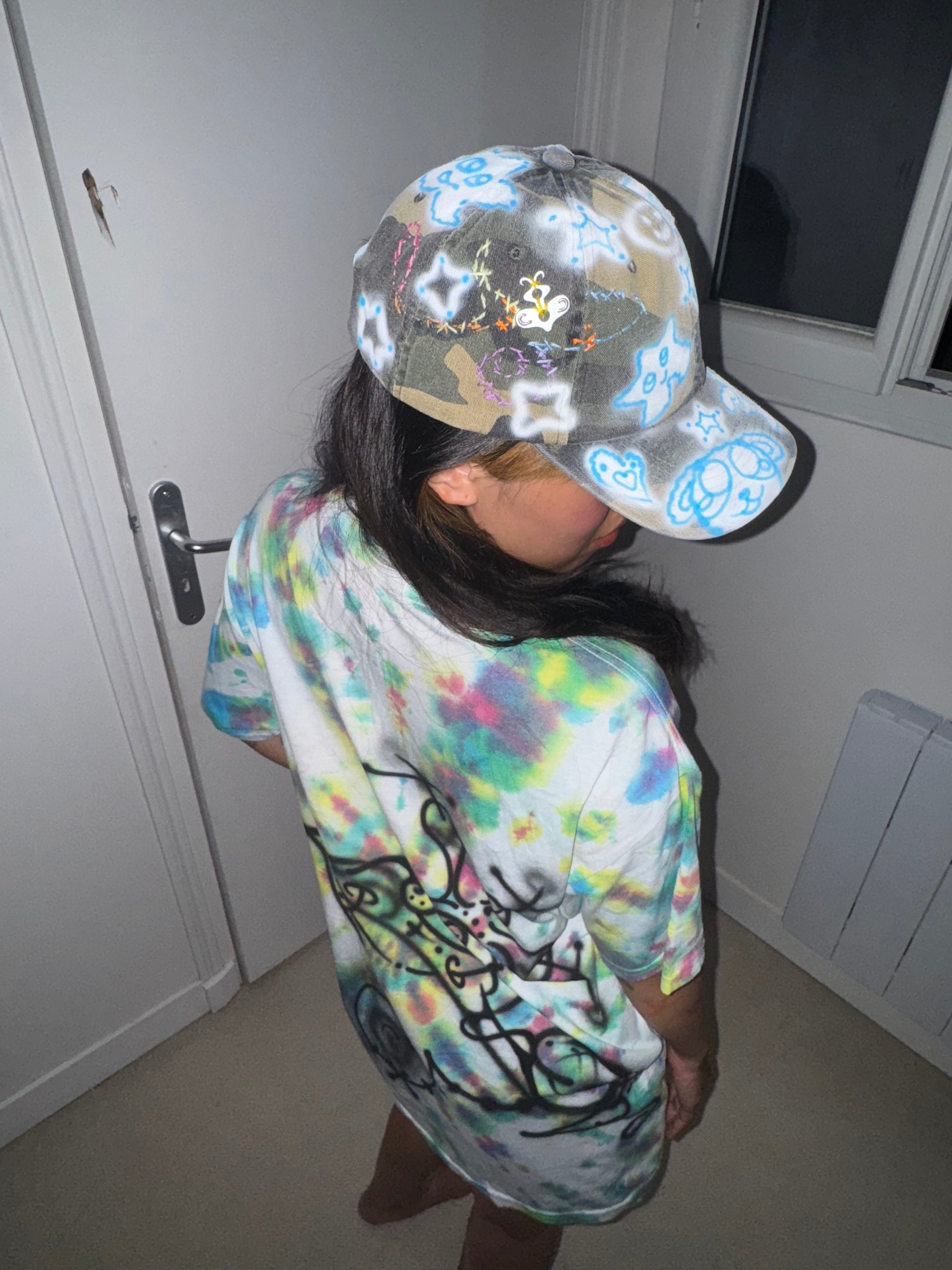 02. Airbrush Camo Cap