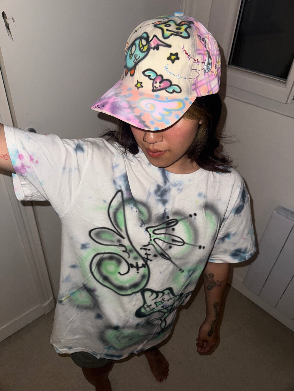 06. Airbrush Kawaii Cap