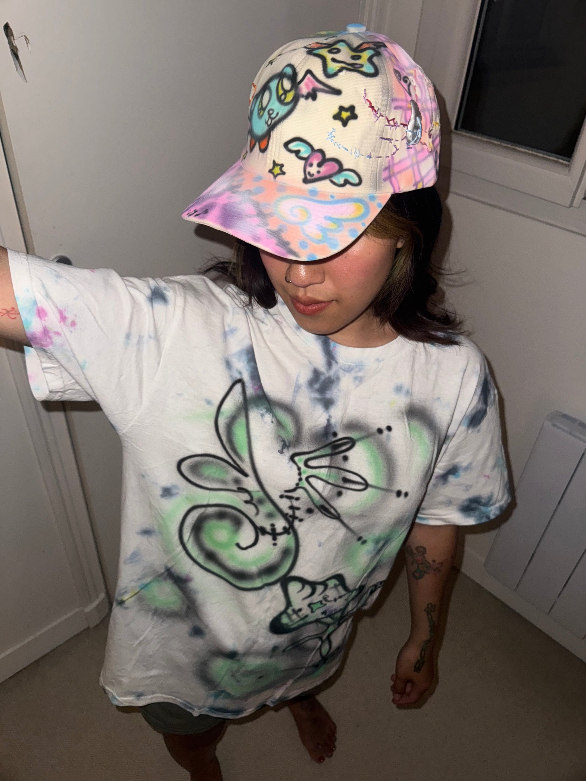 06. Airbrush Kawaii Cap