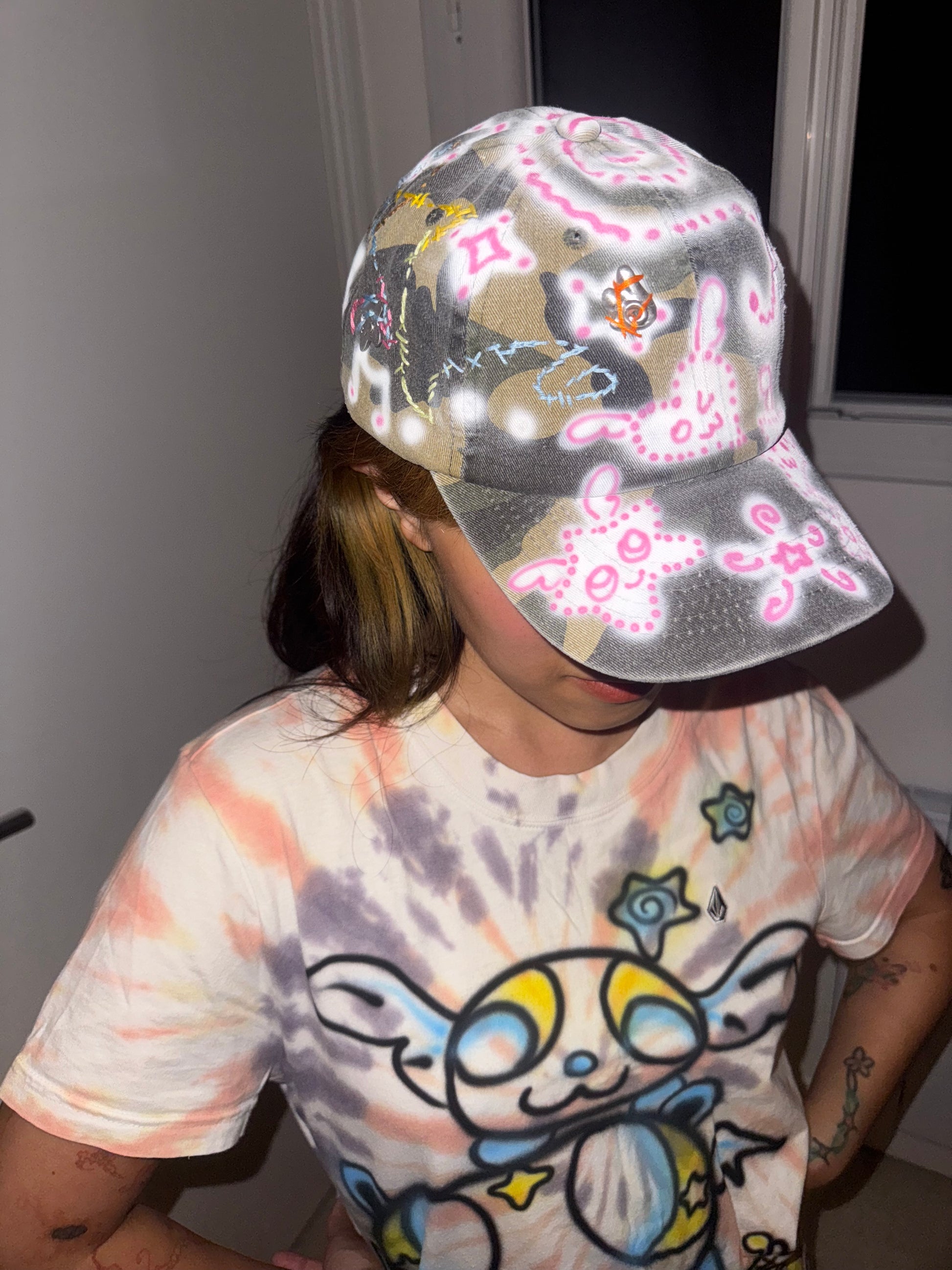 04. Airbrush Camo Cap