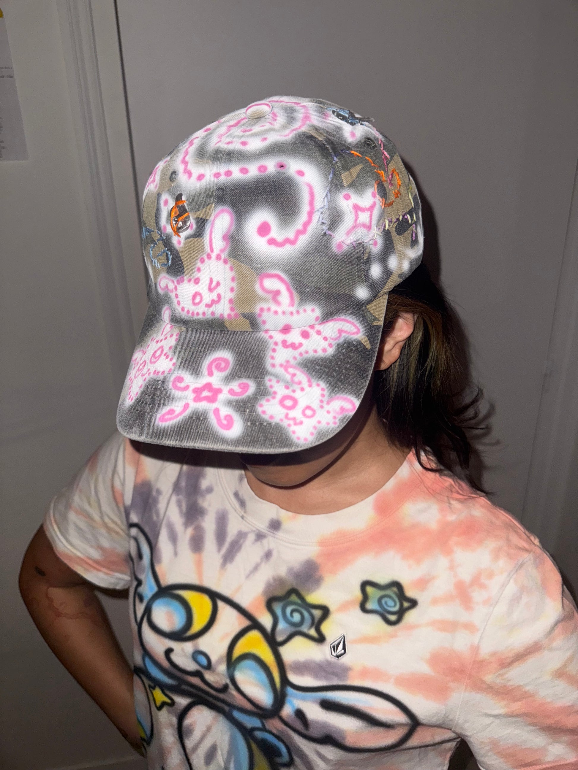 04. Airbrush Camo Cap