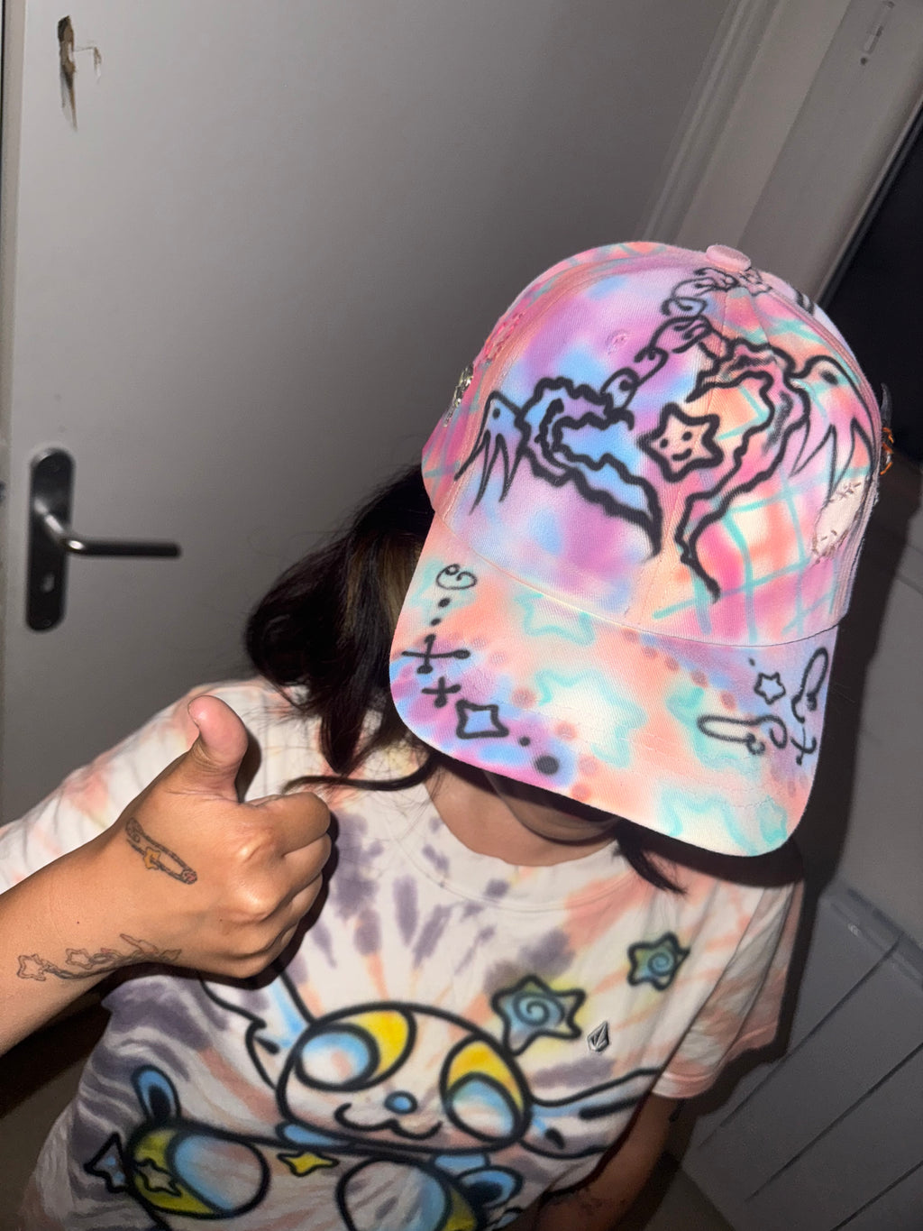 08. Airbrush Kawaii Cap