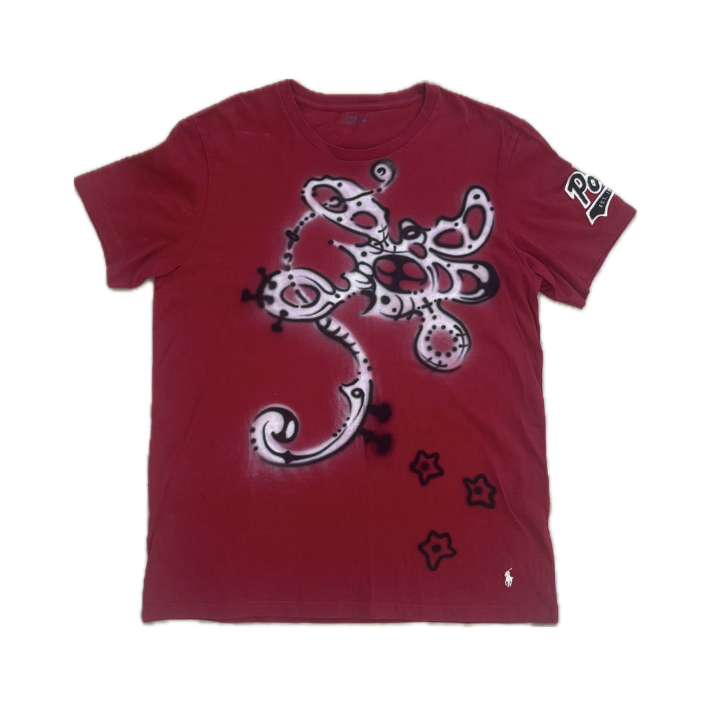 07. Airbrush Red Tee