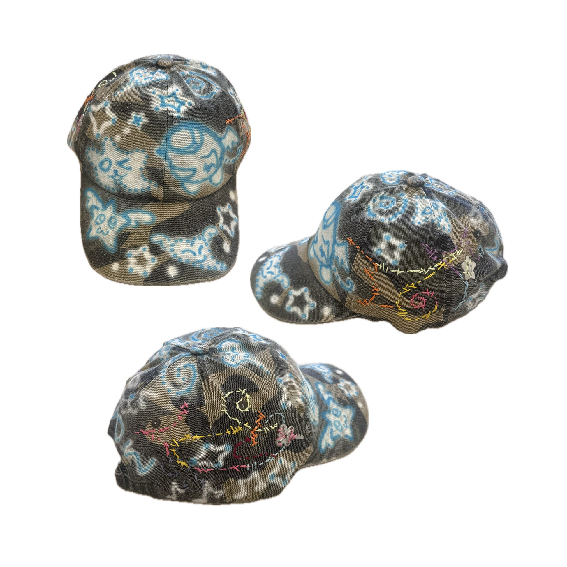 01. Airbrush Camo Cap