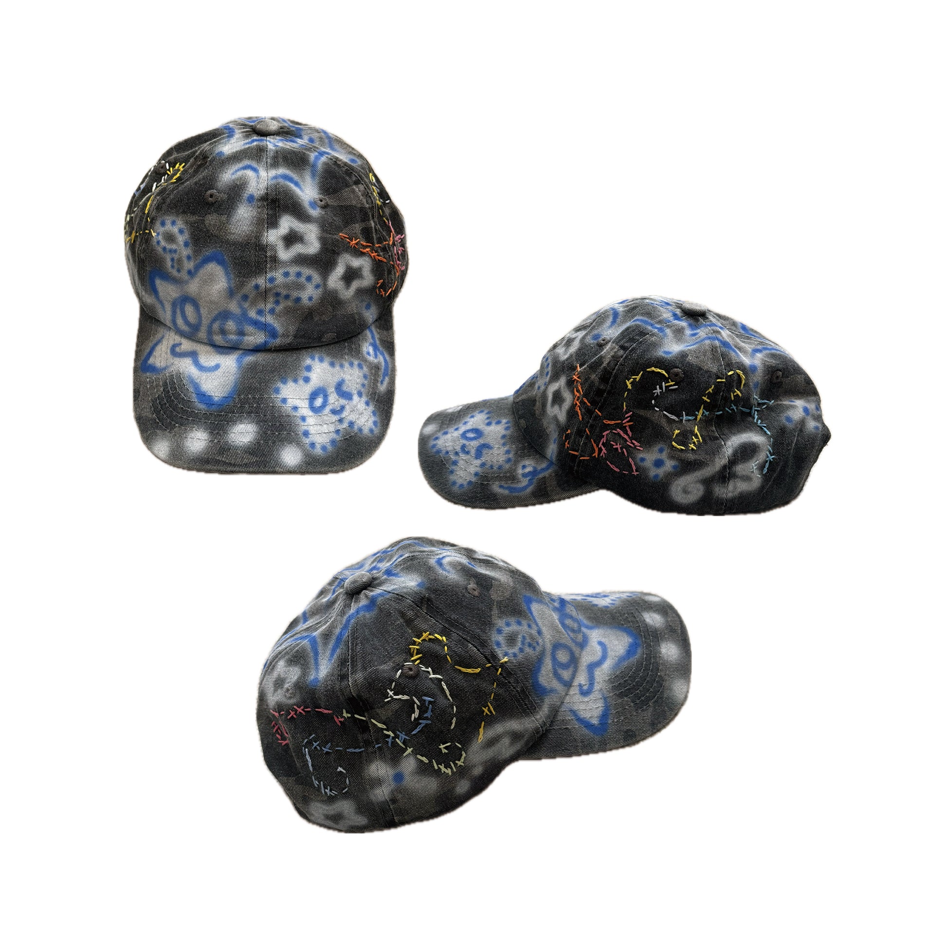 001 Airbrush Camo Cap