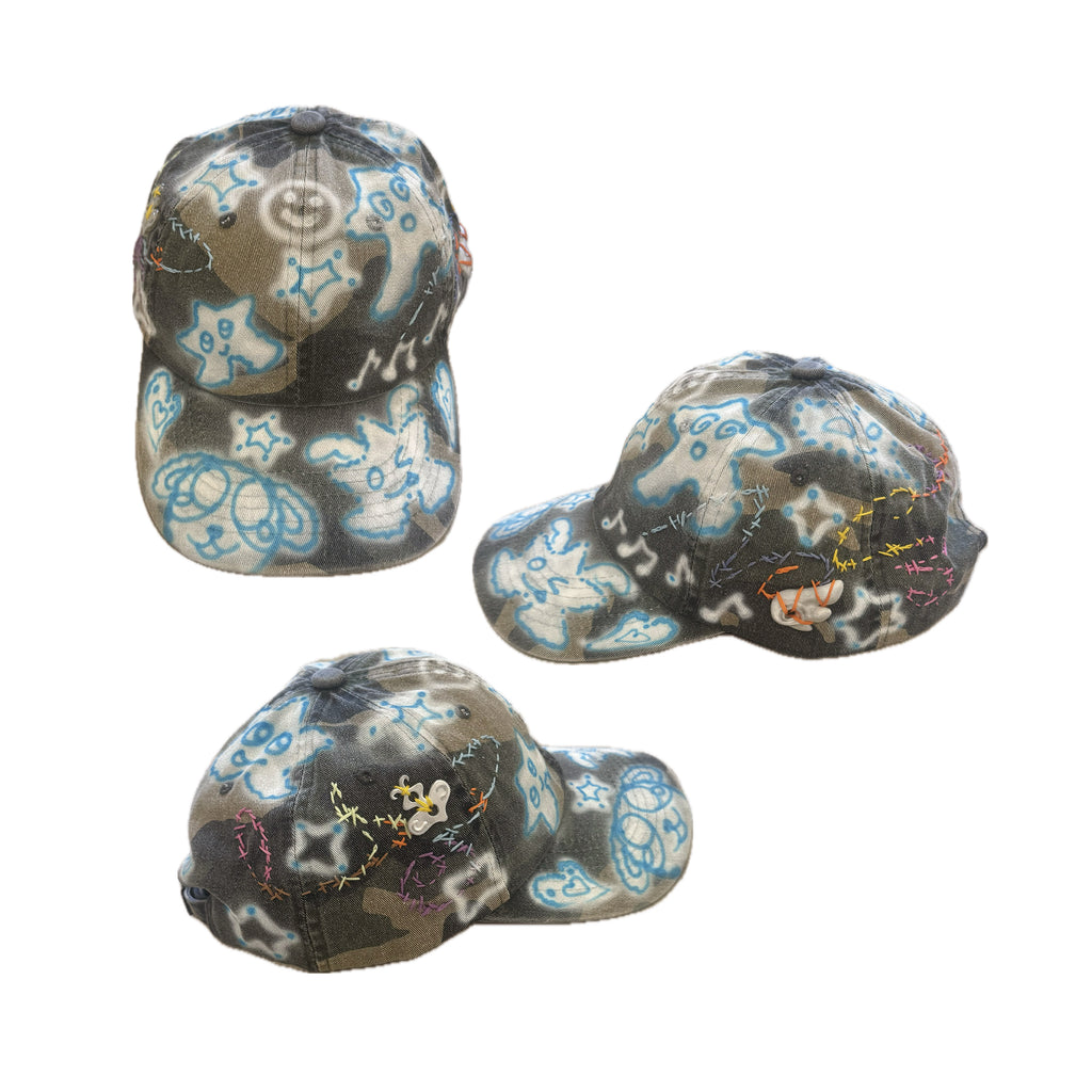 02. Airbrush Camo Cap