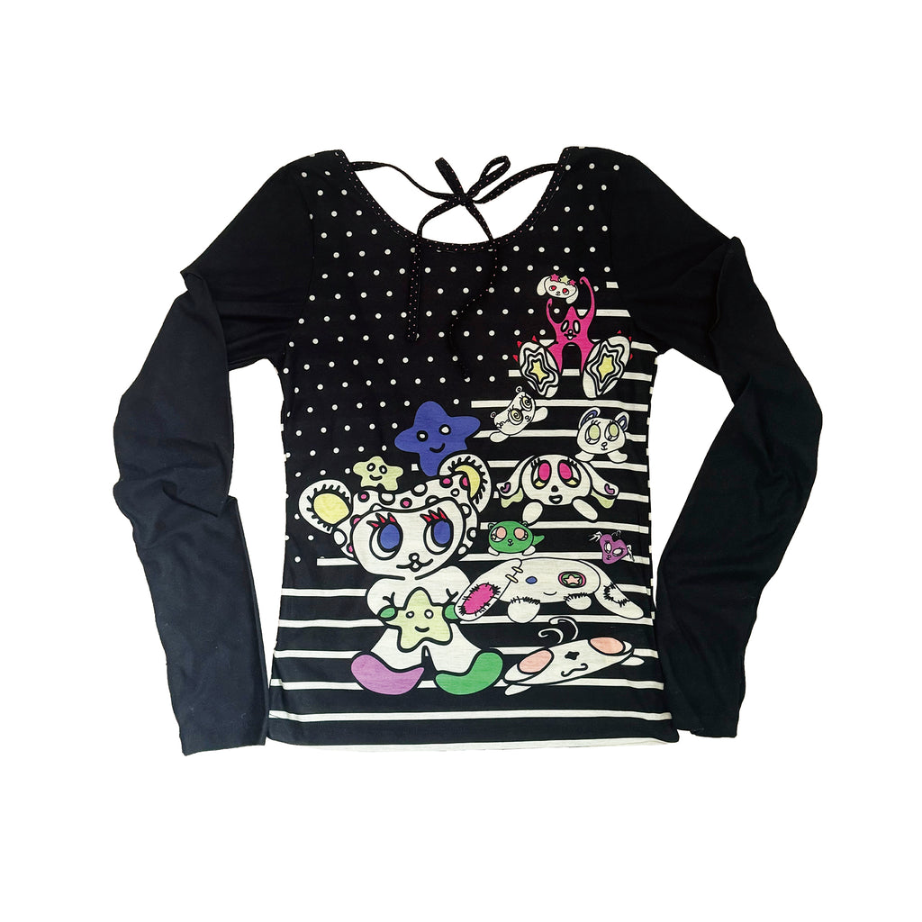 Family Party Long Sleeves-Black